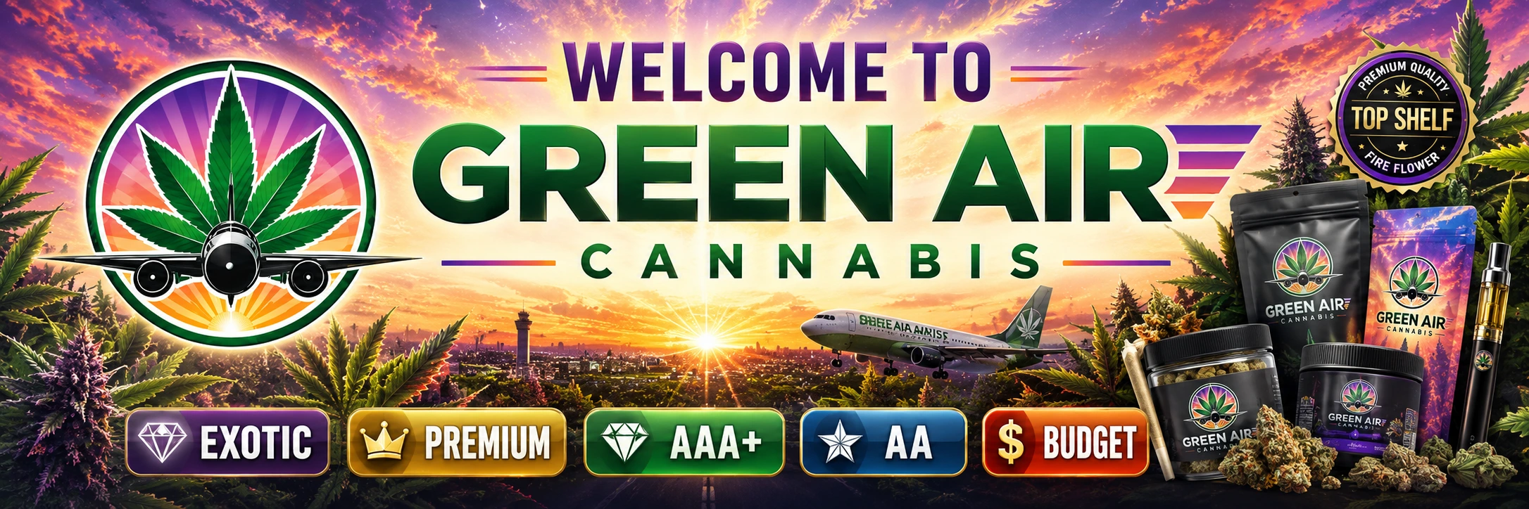 Welcome to Green Air Cannabis — Premium Mississauga Cannabis Dispensary